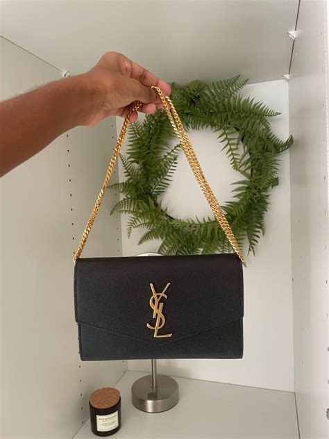 uptown wallet on a chain ysl bag